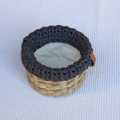 Cestos de Palha Redondo Nº 1  Cores Diversas - comprar online