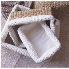 Imagem do Cesto de Palha Sala e Quarto Retangular Nº 1