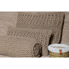 Almofada Bege de Cama Milão 50x70 - comprar online