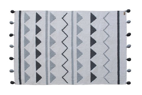 Tapete Quarto Infantil Cinza