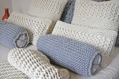 Almofada Off White de Sofá e Cama Milão 30x60 - loja online