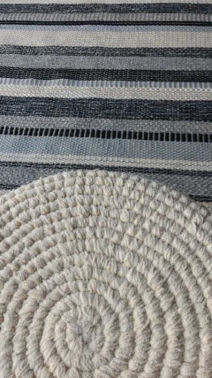 Tapete Preto de Sisal Quarto e Sala - comprar online