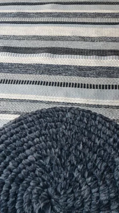 Tapete Preto de Sisal Quarto e Sala - loja online