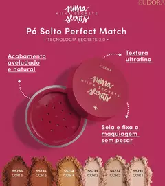 Pó Solto Niina Secrets Perfect Match - Loja da Ina