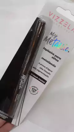 lapiseira para olhos metallic brown metal