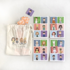 juego de Lotería para chicos con imágenes de profesiones