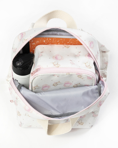 Imagen de ​MOCHILA CON LONCHERA INFANTIL AMPARO CONEJOS ROSA