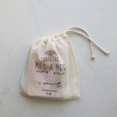 Tarjetas para fotos de bebés Mes a Mes