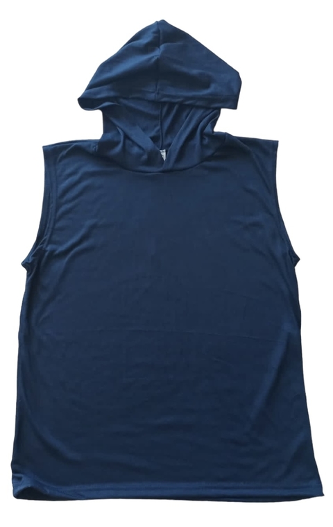 Musculosa Con Capucha Tela Deportiva Unisex