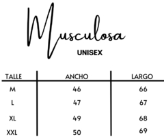 Musculosas Unisex Spun Para Sublimar - tienda online
