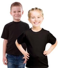 Remera Spun 24.1 Pesada Gris/ Color Niños - comprar online