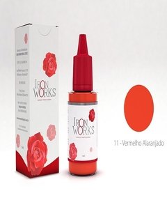Pigmento Vermelho Alaranjado (11) Iron Works 15ml
