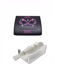 DERMÓGRAFO GR BASIC PRATA - Kit com 2 agulhas, anel e 50 batoques. - comprar online