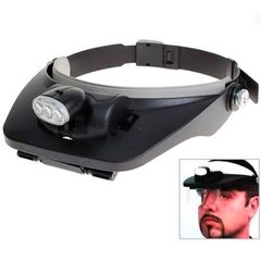 LUPA DE CABEÇA COM LUZ LED - 4 LENTES VUEMAX-PRÓ na internet