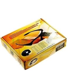 LUPA ÓCULOS COM LUZ LED À BATERIA (5 lentes)