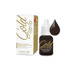 Pigmento Cast. Escuro Intenso Mag GOLD 15ml na internet