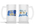 Caneca De Chopp Jateada Personalizada Feliz dia dos Pais
