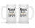 Caneca De Chopp Jateada Personalizada Temos Alcool Em Comum