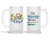 Caneca De Chopp Jateada Personalizada Super Pai