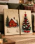 Duo Quadros decorativos Casa e Árvore Natalina na internet