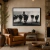 Quadro Decorativo Gados Com Moldura