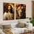 Kit 2 Quadros decorativos canvas Leão E jesus na internet