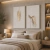 Duo Quadros decorativos Folhas Gold - comprar online