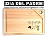 DIA DEL PADRE - Plato de asado con grabado laser. Regalos corporativos