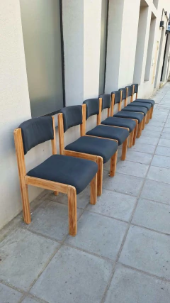 Juego de 8 sillas Midcentury