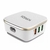 Hub Carregador Tomada Kaidi 6 Usb Turbo Auto Id 7a Celular - comprar online