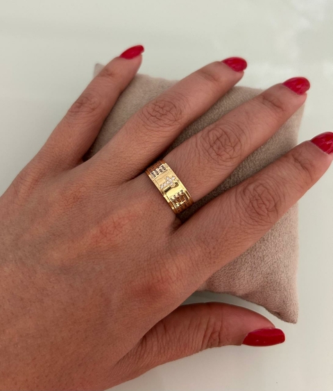 Anel Pai Nosso - Aro 20 (Cód. 7095)