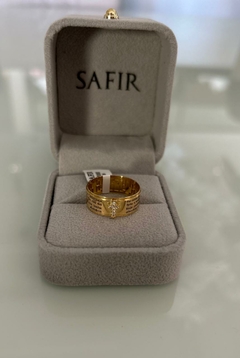 Anel Pai Nosso - Aro 20 (Cód. 7095) - Safir - @joiassafir - Joias de Ouro 18k Certificadas - Entregamos para todo o Brasil  - (91) 98737-5105