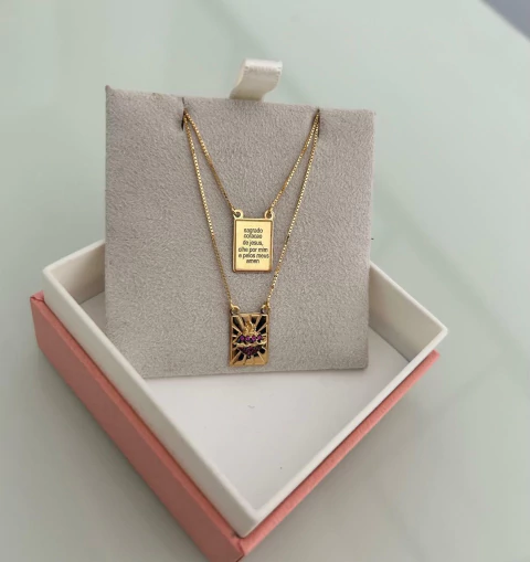 Cordão Escap. Sagrado Coração Veneziana 60cm 3.10 (Cód. 10007)