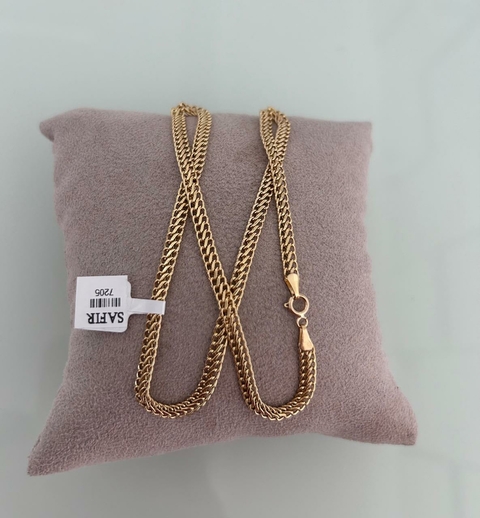 Cordão Colar Lacraia 40cm 3.8 (Cód. 7205)