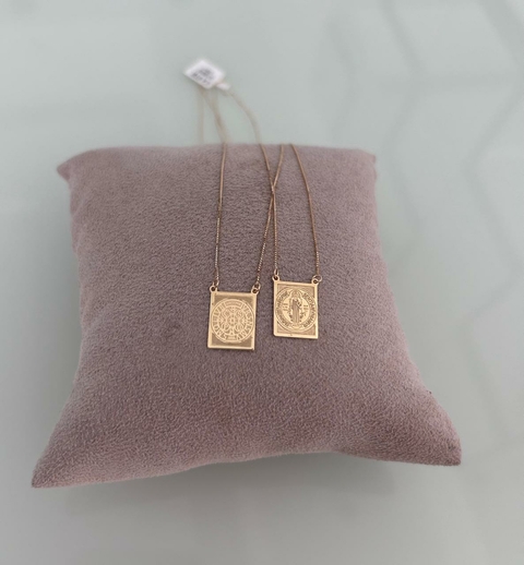 Cordão Escapulário Veneziana 60cm 2.54 (Cód. 7281)