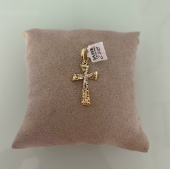 Pingente Crucifixo Trab. (Cód. 10035)