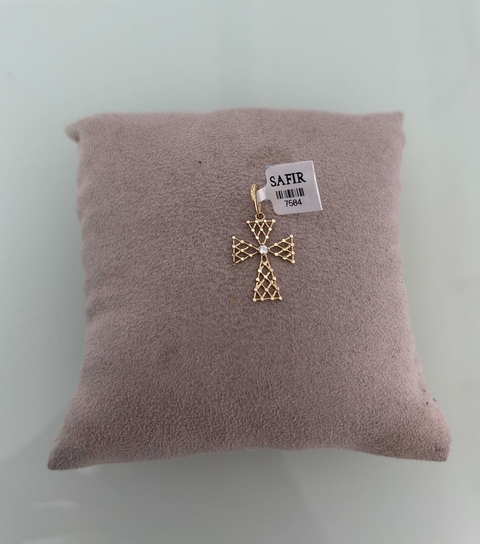 Pingente Cruz Vazada (Cód. 7584)