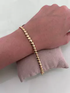 Pulseira Riviera Coração 19cm 10.7 (Cód. 7238) na internet