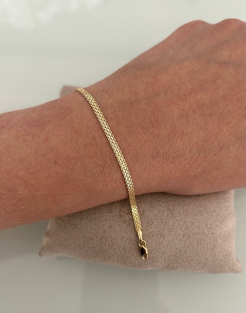 Pulseira Esteira 18,5cm 2.09 (Cód. 9977)