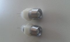 1 par de Mini farol de plástico ja com o led kit com 10 na internet