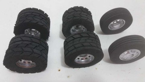 roda eva 9 cm igual a foto 2 jogo felipe e 2 dianteira