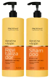 Shampoo Y Acondicionador 1L Keratina Y Argan - Protenat
