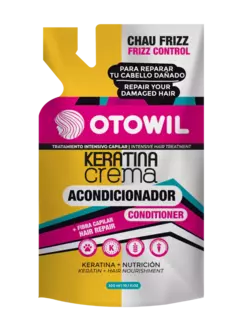 KERATINA EN CREMA - ACONDICIONADOR TRATAMIENTO REPARARDOR- DOYPACK 250G - OTOWIL