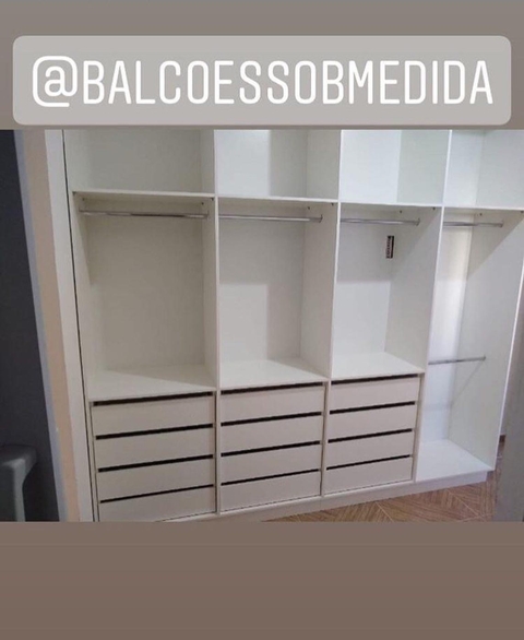 Closet MDF sob medida