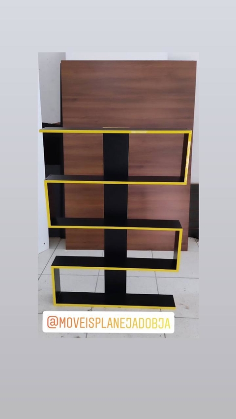 Nicho exp zz MDF preto cód.elia
