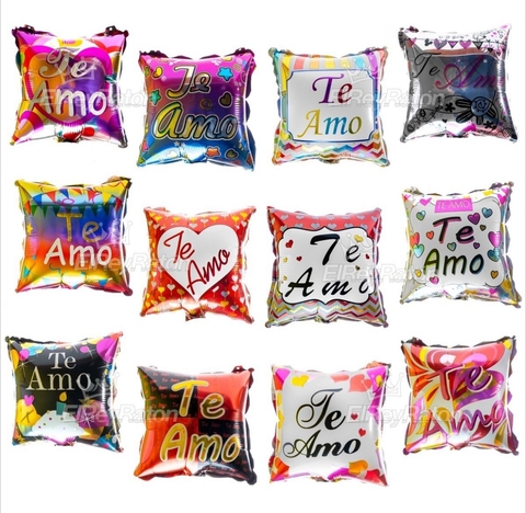 Globos Metálicos San Valentin Cuadrado #10