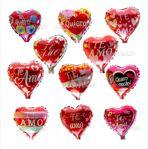 Globos Metalicos San Valentin #8 Corazon