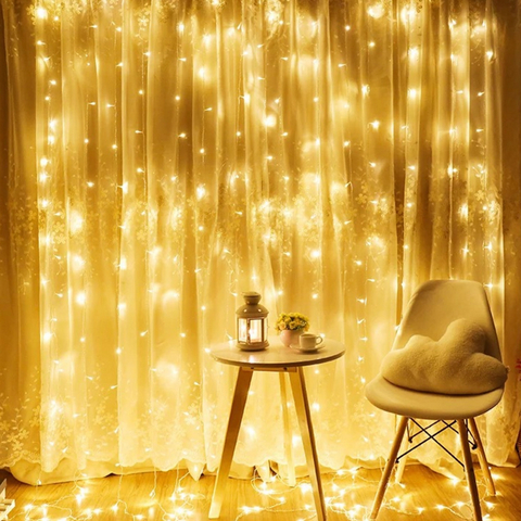 Cortina Decorativa Serie Led