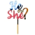 Cake Topper He or She Gender Reveal - comprar en línea