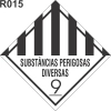substâncias perigosas diversas